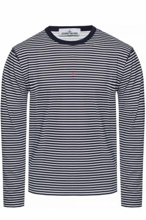 Patterned t-shirt with long sleeves, zdjęcie 1 Patterned t-shirt with long sleeves od Stone Island